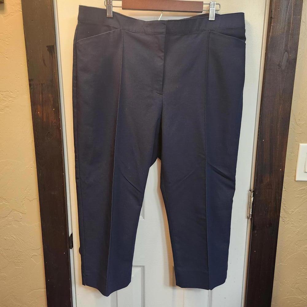 Ruby Rd. Women's Navy Blue Dress Pants, Size 18